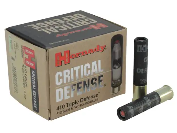 HORNADY CRITICAL DEFENSE AMMUNITION 410 BORE