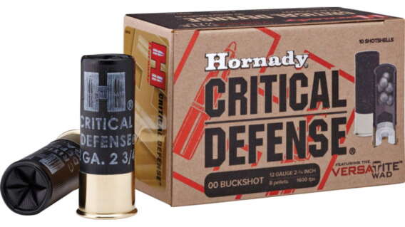 HORNADY CRITICAL DEFENSE 12 GAUGE 8 PELLET