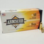 Armscor 9mm Ammunition 124 Grain Full Metal Jacket CASE 1000 rounds - Defense Ammunition Center