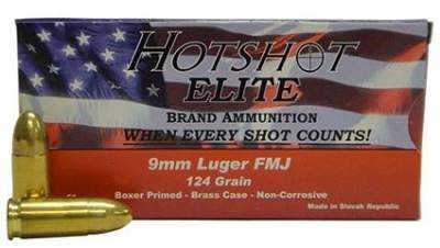 Century Arms 9mm Hotshot Elite AM1904 115gr FMJ CASE 1000 rounds - Defense Ammunition Center