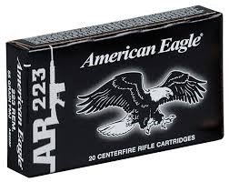 Federal 223 Remington American Eagle AE223F 55 gr CASE 500 rounds - Defense Ammunition Center