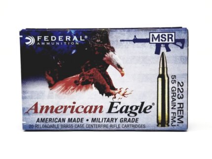 Federal 223 Remington American Eagle AE223J 55 gr 500 rounds - Defense Ammunition Center