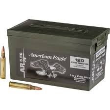 Federal 5.56 x 45mm NATO XM193 Ammo Can CASE 600 rounds - Defense Ammunition Center