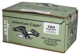 Federal 5.56 x 45mm NATO XM855 62gr Steel Core FMJ CASE 600 rounds - Defense Ammunition Center