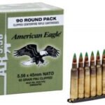 Federal 5.56 x 45mm NATO XM855 62gr Steel Core FMJ CASE on stripper clips 450 rounds - Defense Ammunition Center