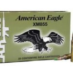 Federal 5.56x45mm NATO Ammunition XM855FL 62 Grain Steel Core Full Metal Jacket Case of 500 Rounds - Defense Ammunition Center