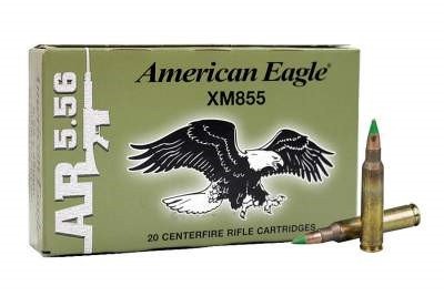 Federal 5.56x45mm NATO Ammunition XM855FL 62 Grain Steel Core Full Metal Jacket Case of 500 Rounds - Defense Ammunition Center