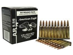 Federal 5.56x45mm NATO XM193AF90 55 gr FMJ on stripclips 450 rounds - Defense Ammunition Center