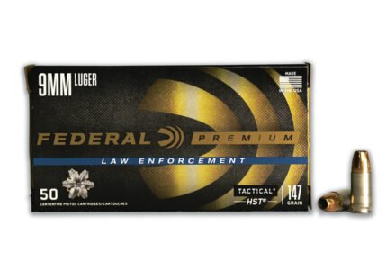 Federal 9mm HST Tactical P9HST2 147 Grain Jacketed Hollow Point CASE 1000 rounds - Defense Ammunition Center