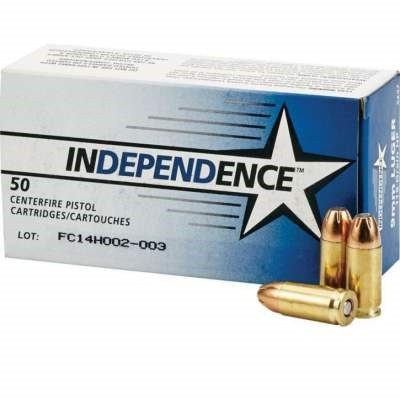 Federal 9mm Independence 115 gr JHP CASE 1000 rounds - Defense Ammunition Center