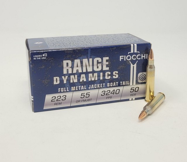 Fiocchi 223 Rem Ammunition Shooting Dynamics 223A 55 Grain Full Metal Jacket Case of 1000 Rounds - Defense Ammunition Center Fiocchi 223 Rem Ammunition Shooting Dynamics 223A 55 Grain Full Metal Jacket Case of 1000 Rounds - Defense Ammunition Center