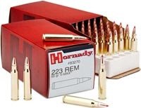 Hornady 223 Remington Ammunition H83270CASE 55 Grain V-MAX 500 rounds - Defense Ammunition Center