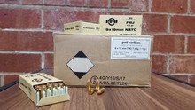 Prvi PPU 9mm NATO ammunition PPR923 115 Grain Full Metal Jacket Case of 1000 Rounds - Defense Ammunition Center