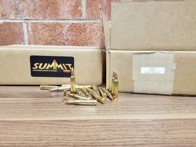 Summit 223 Rem Ammunition Bulk Pack 55gr Full Metal Jacket 500 rounds - Defense Ammunition Center