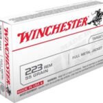 Winchester 223 Remington Ammo USA223R1 55 Grain Full Metal Jacket FMJ CASE 1000 rounds - Defense Ammunition Center