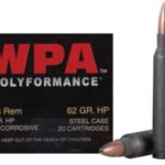 Wolf 223 Rem WPA Polyformance 62 gr HP Steel CASE 500 rounds - Defense Ammunition Center